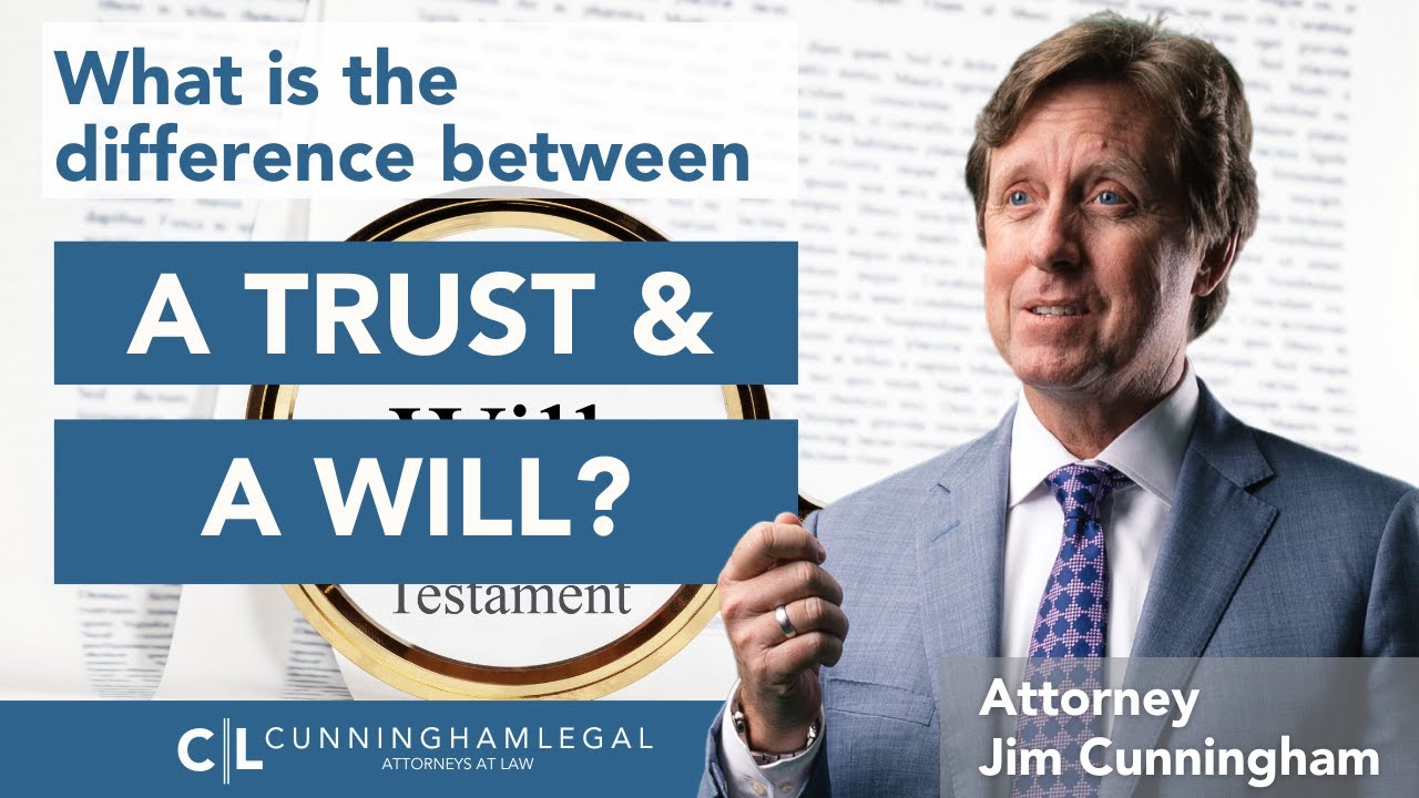 Difference between a Trust and a Will!