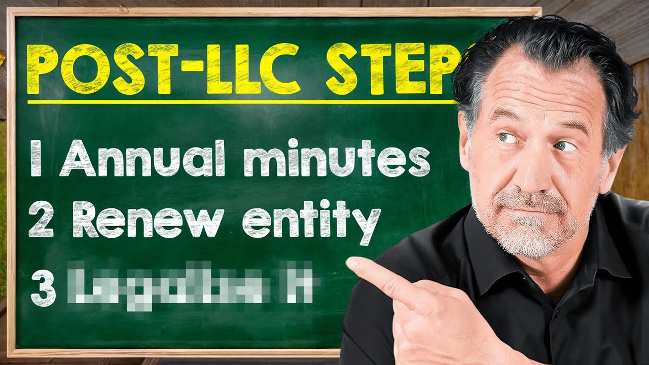 So You Just Formed An LLC… Now What?