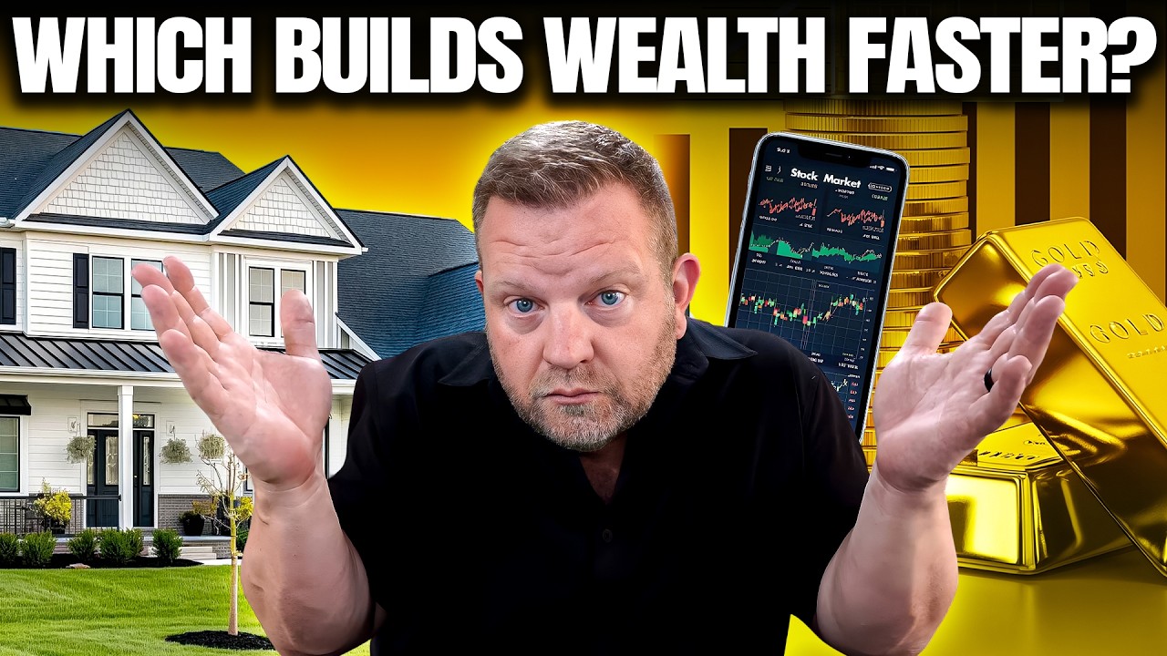 The Truth About Gold, Stocks, And Real Estate (Which Builds Wealth FASTER)