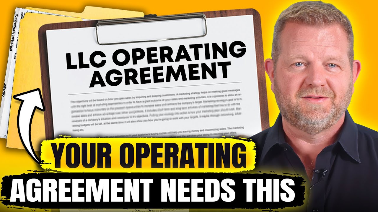 9 Things All LLC Operating Agreements Need To Have