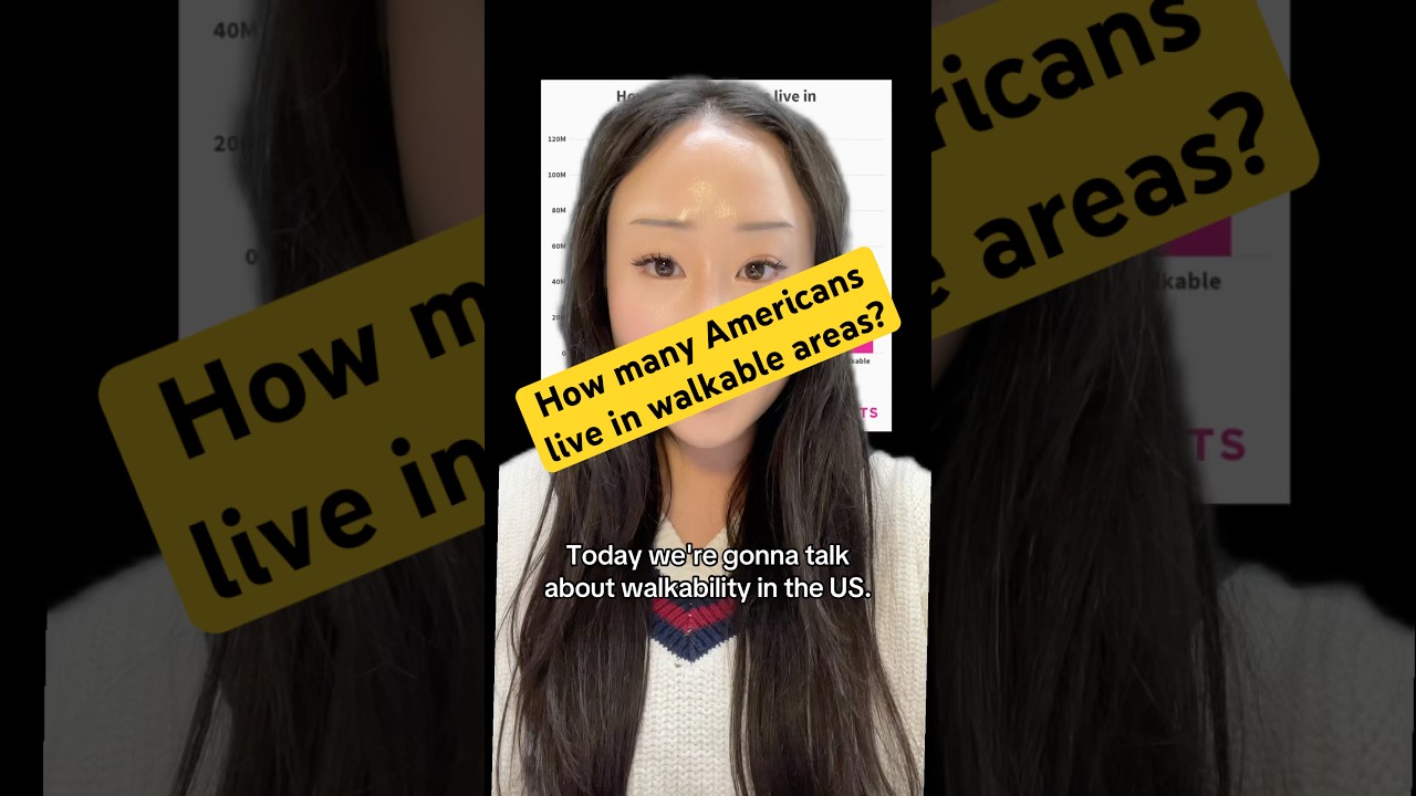How walkable is your area? #walking #walkability #cities #usa #america #data
