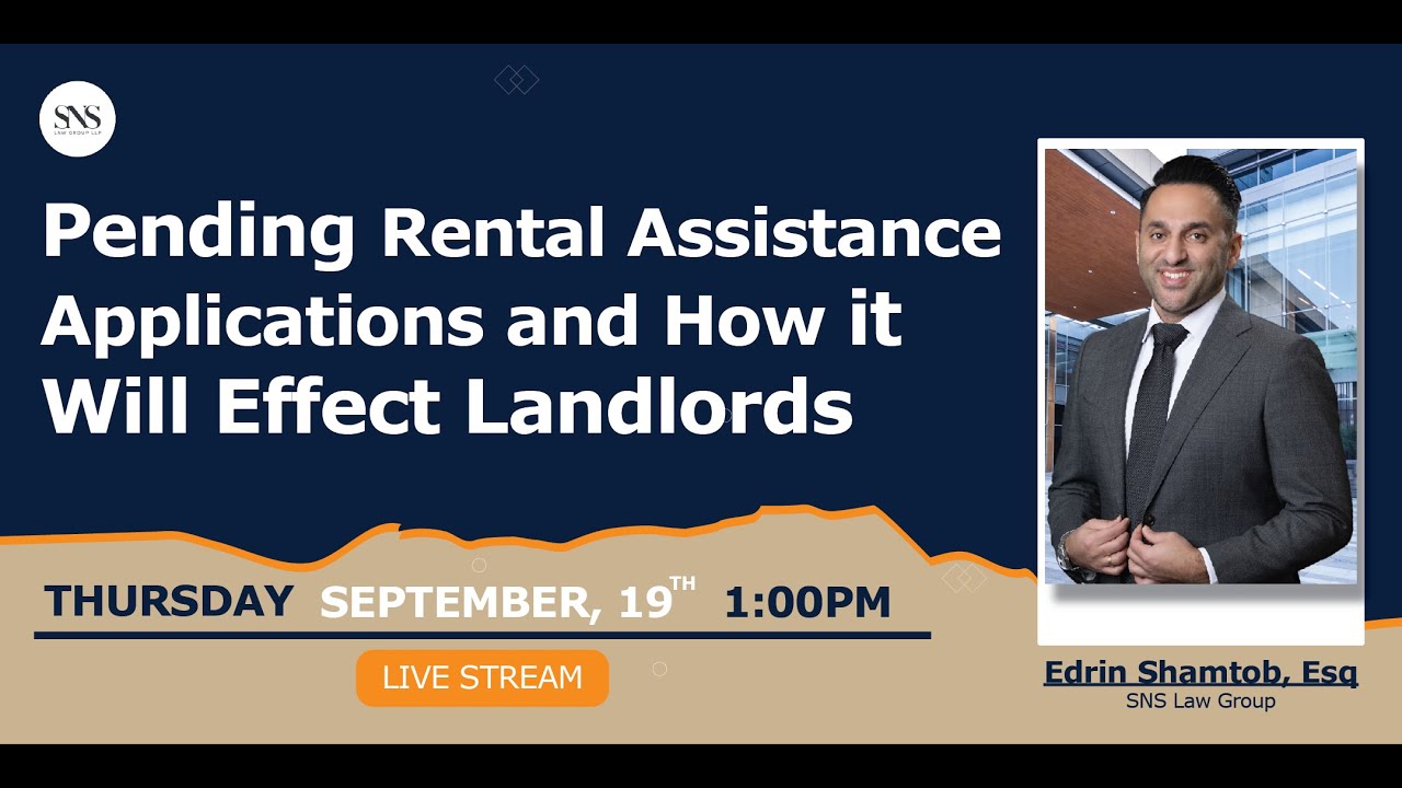 Pending Rental Assistance Applications and How it Will Effect Landlords