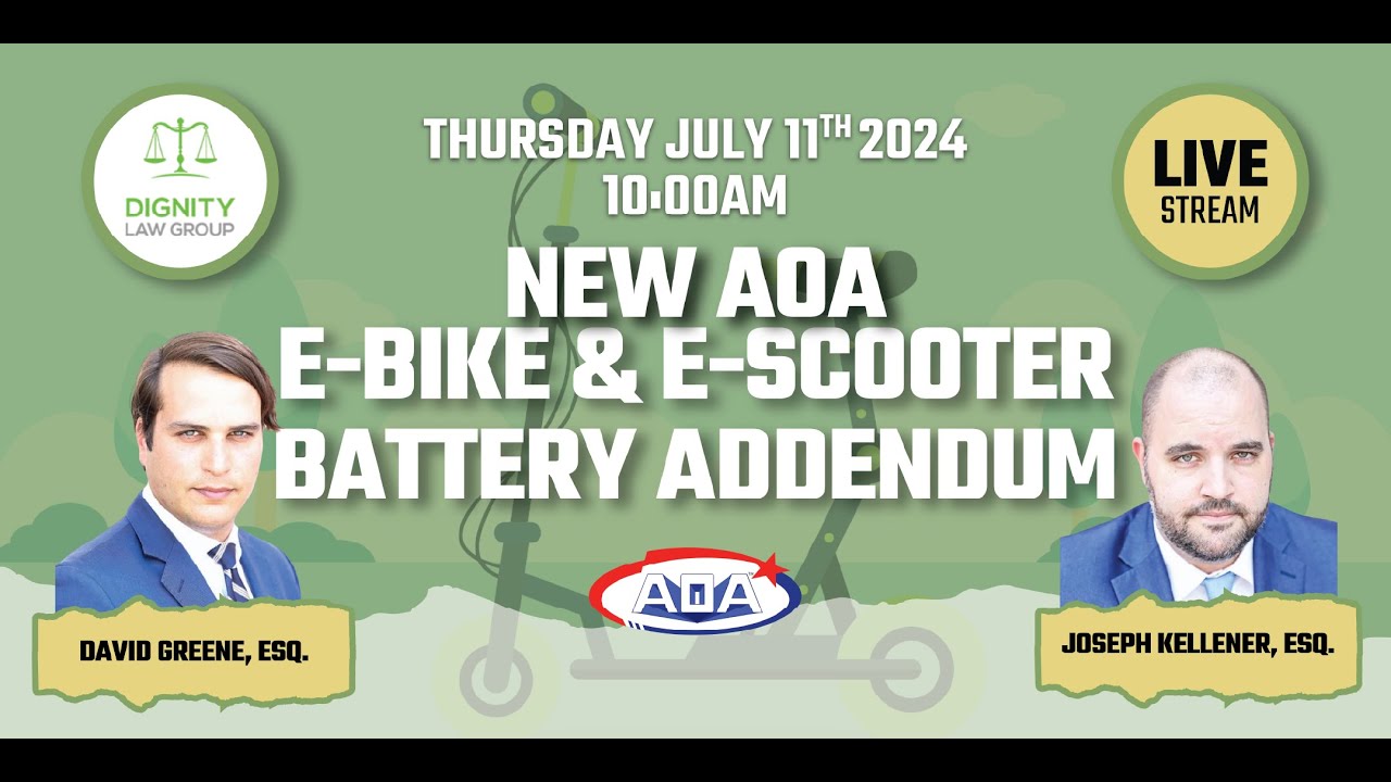 Compliance with SB 712: eBike & eScooter Battery Storage