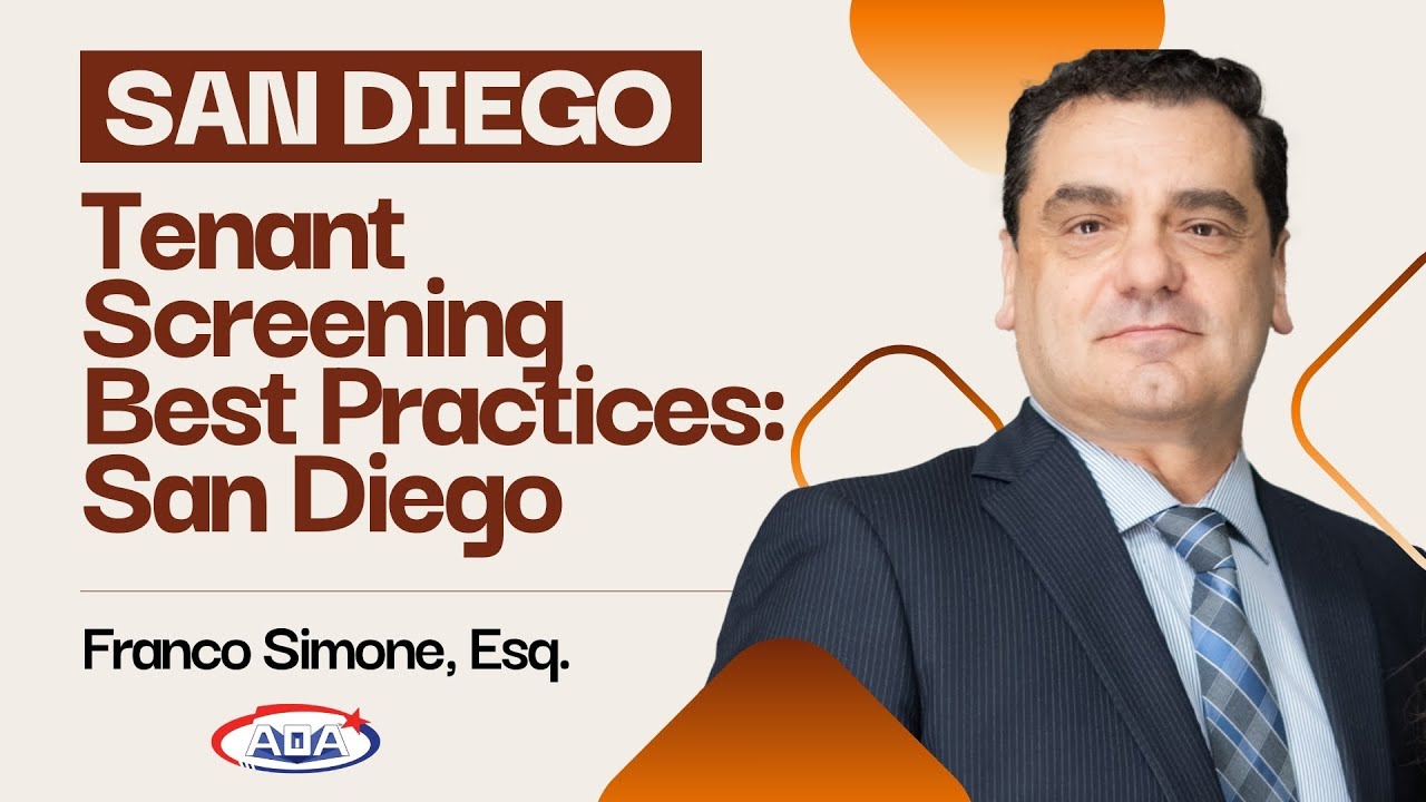 Tenant Screening Best Practices San Diego