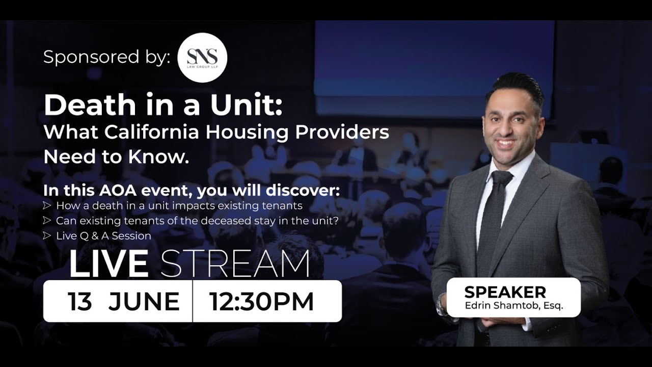 Death in a Unit: What California Housing Providers Need to Know