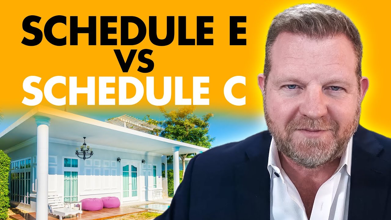 Airbnb & VRBO Income Taxes: Schedule E or Schedule C for Reporting? (Tax Tuesday Question)