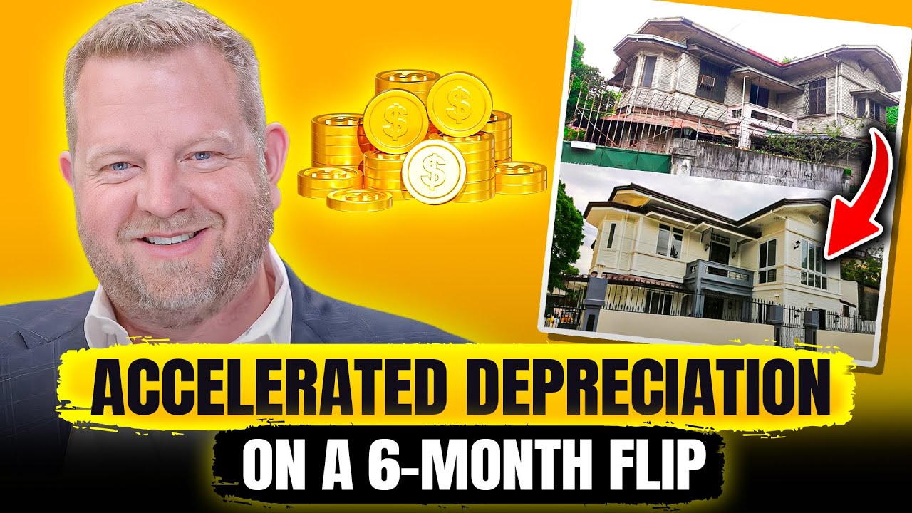 Can We Do Accelerated Depreciation On A 6-month Flip?