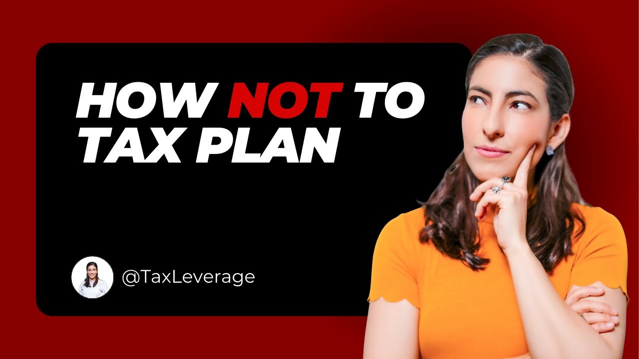 Avoid THESE Tax Planning Mistakes