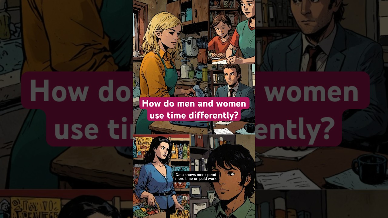 How do men and women use time differently? #data #timeuse