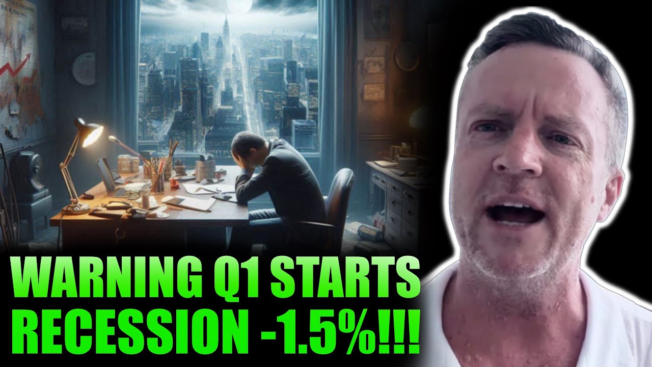 March 2: WARNING Q1 STARTS RECESSION -1.5%!!!