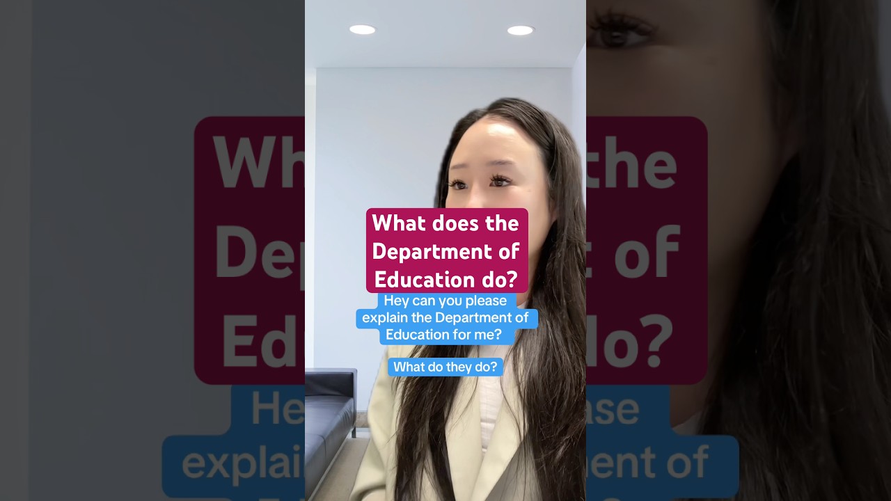 What does the Department of Education do? #deptofed #usafacts #fyp #explained