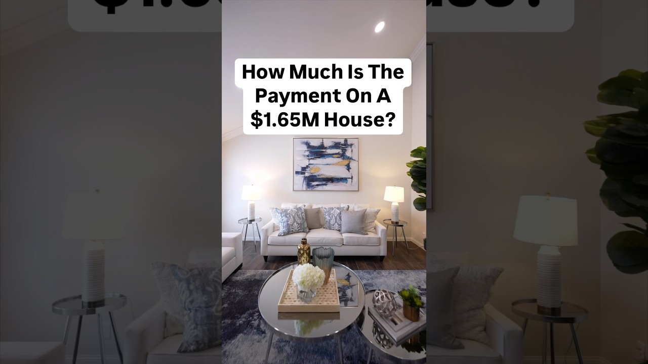 Can You Afford A $1.65M House? 😳