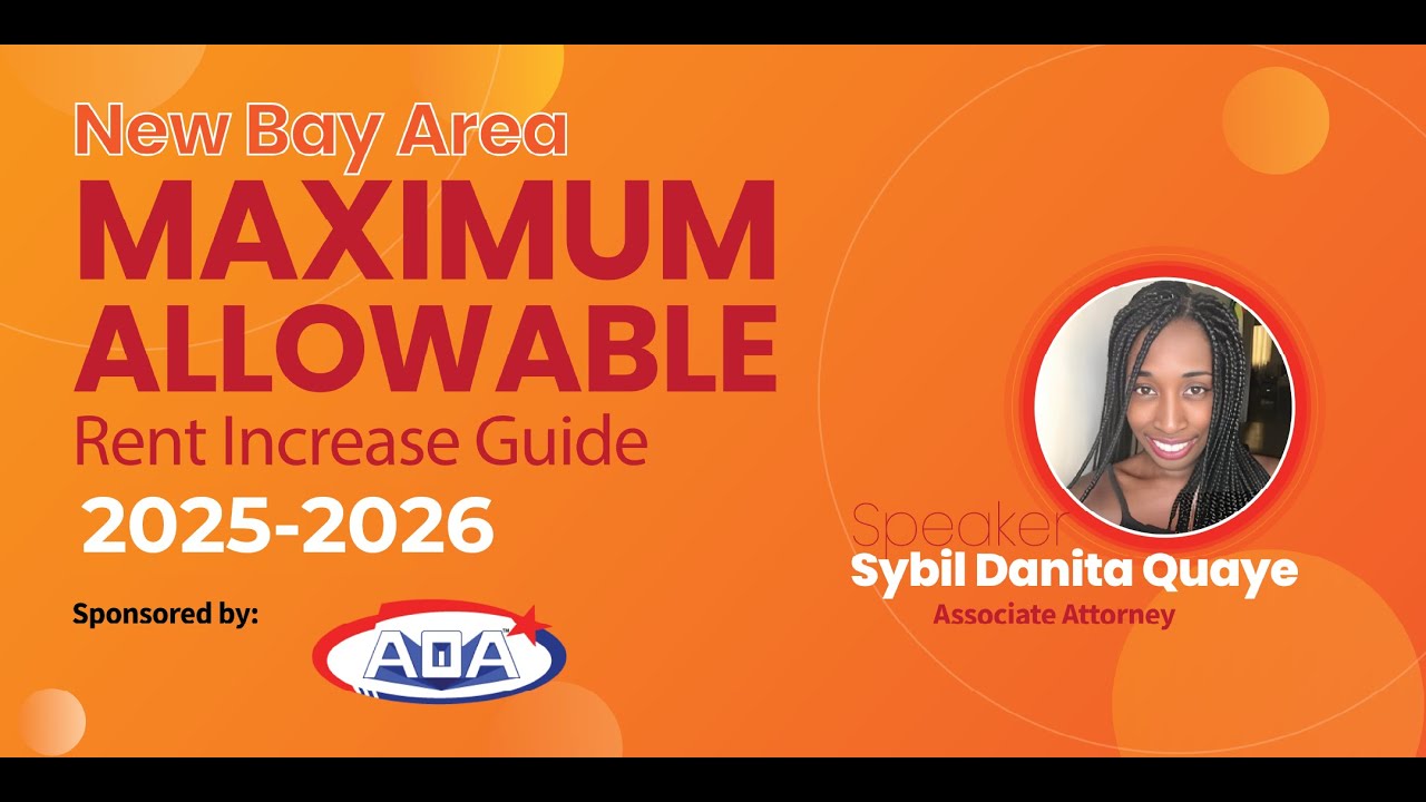 New Bay Area Maximum Allowable Rent Increase Guide 2025 2026