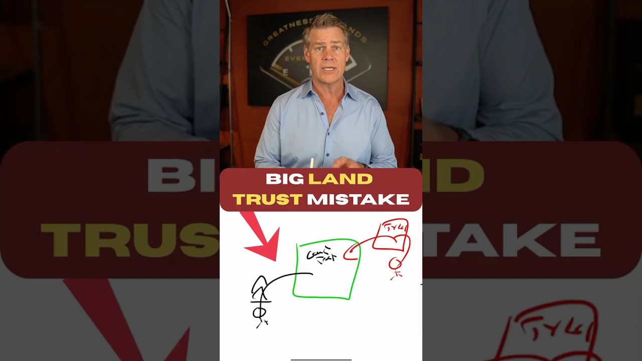 #1 LAND TRUST Mistake YOU NEED TO AVOID