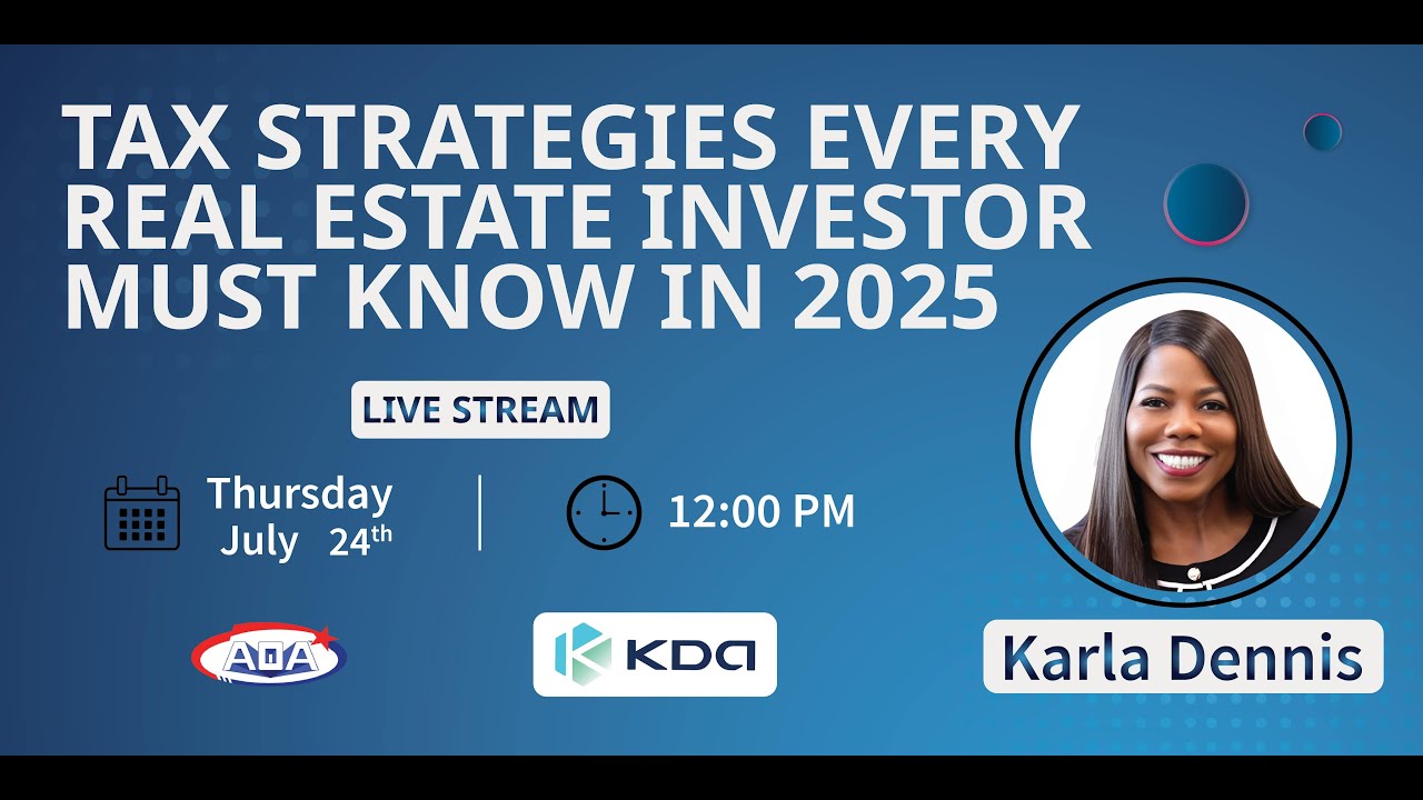 Tax Strategies Every Real Estate Investor Must Know in 2025