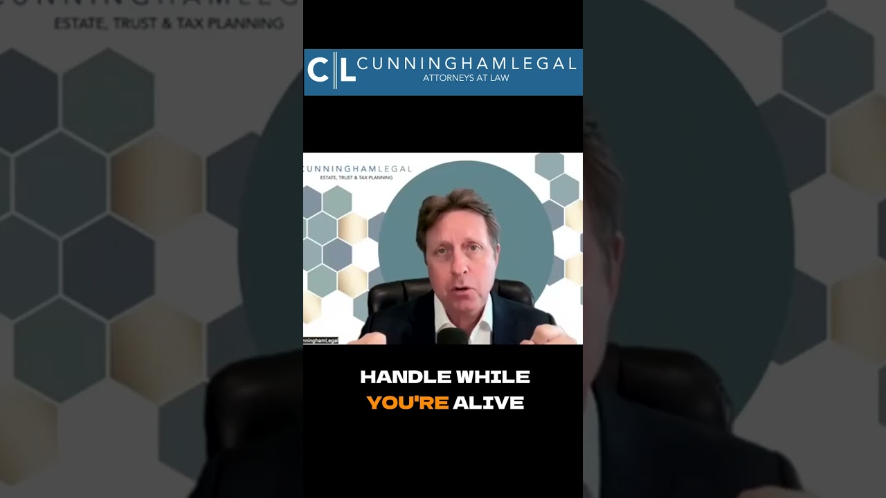 Living Trust the Bucket Analogy #cunninghamlegal #news #estateplanning