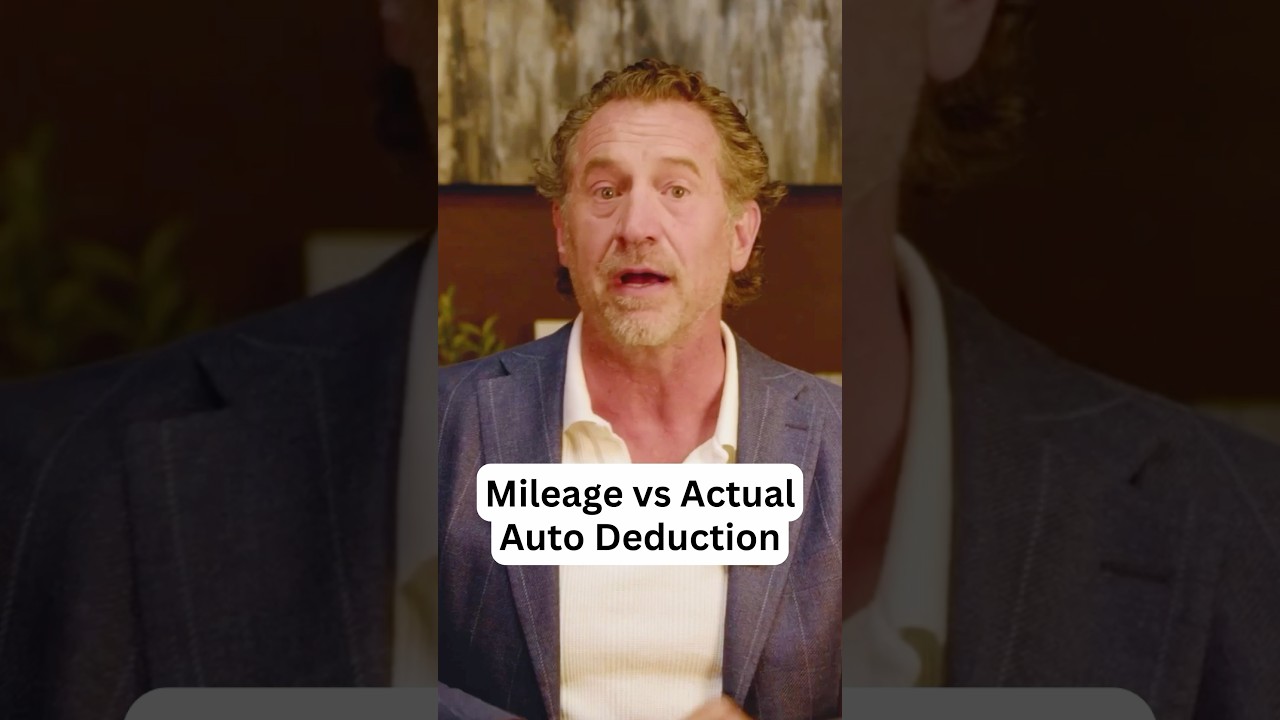 How to Choose Between The Mileage and Actual Auto Deduction