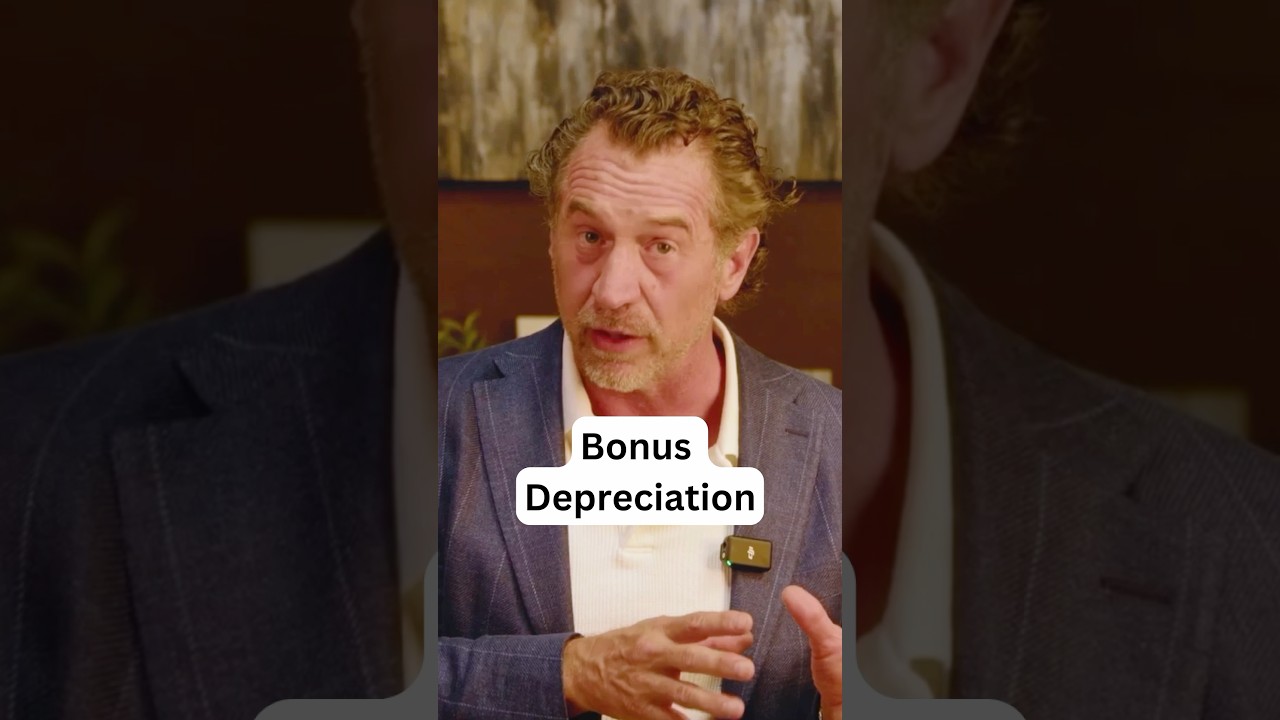 Maximize Your REAL ESTATE Tax Benefits with Bonus Depreciation