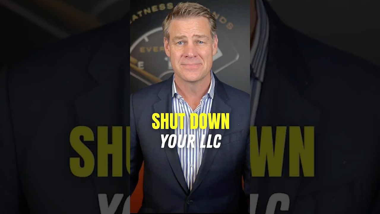 Shut Down Your LLC This WAY
