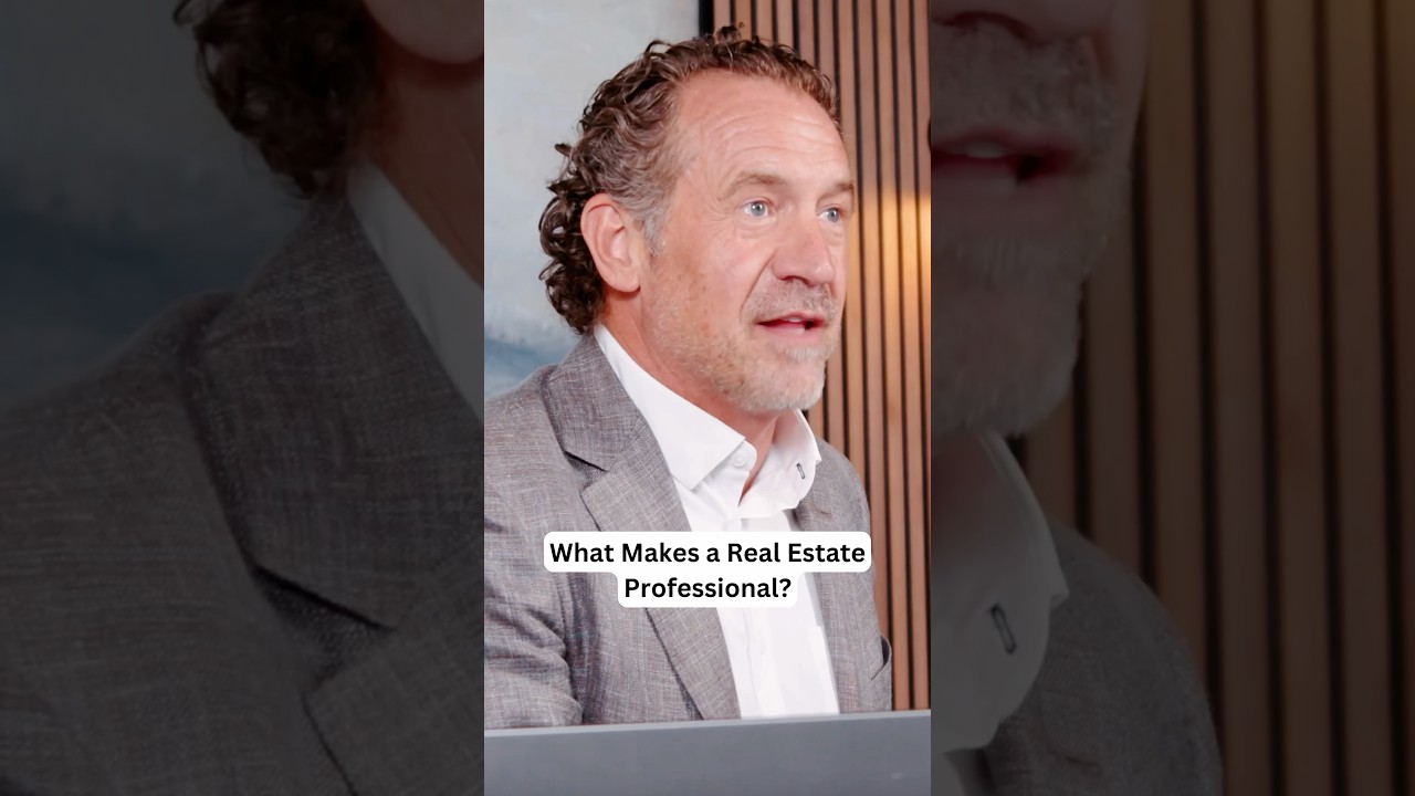 What Makes for a Real Estate Pro?