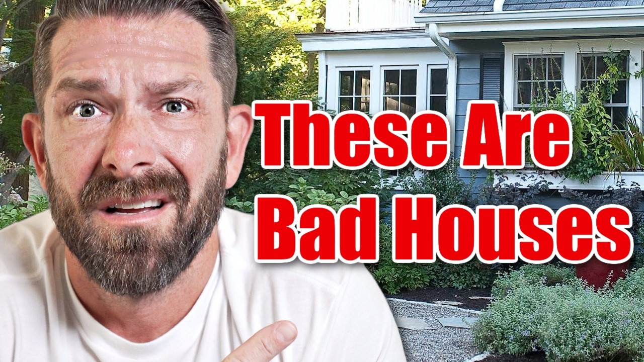 (Red Flags) How To Spot a BAD HOUSE in 60 Seconds!