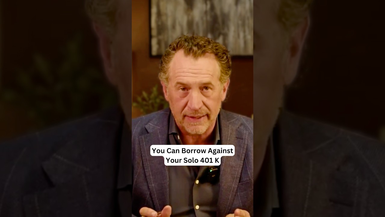 You Can Borrow From Your Solo 401k