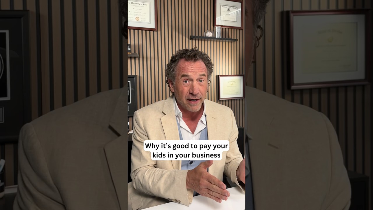 Why Paying Your Kids Can Save You Money!