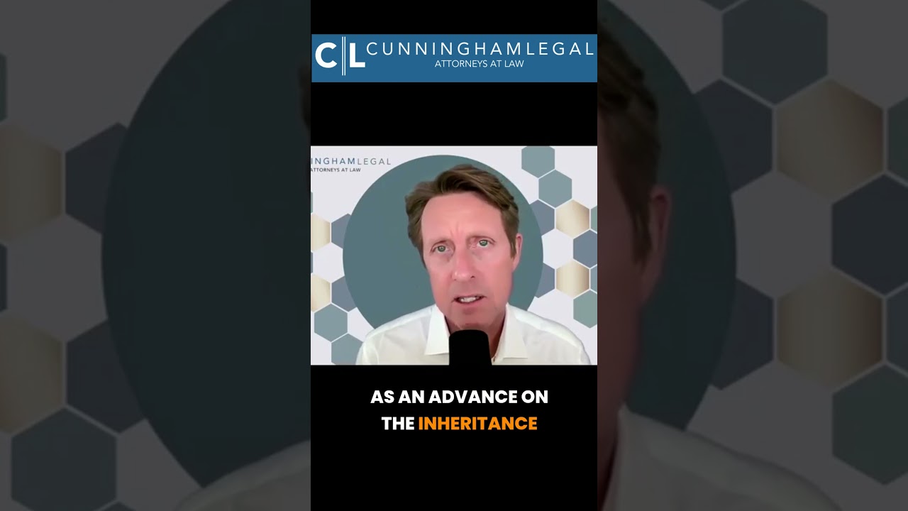 Acknowledgment of an advance on inheritance