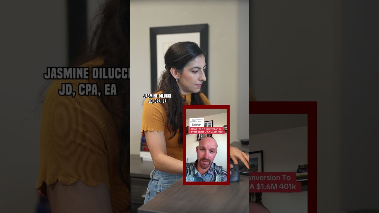 Can You Use K-1 Conversion to Pay No Taxes?